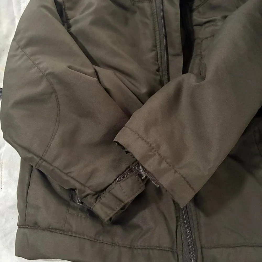 Timberland Jacket Kids Brown Excellent Hooded Outdoor Winterwear